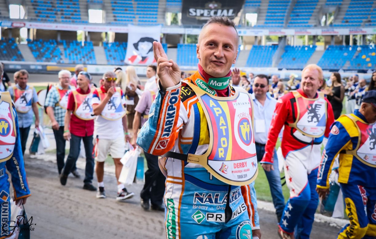 Weterani Apatora Toruń i Polonii Bydgoszcz znów ścigali się na torze. Za nami Derby Pomorza i Kujaw 2019