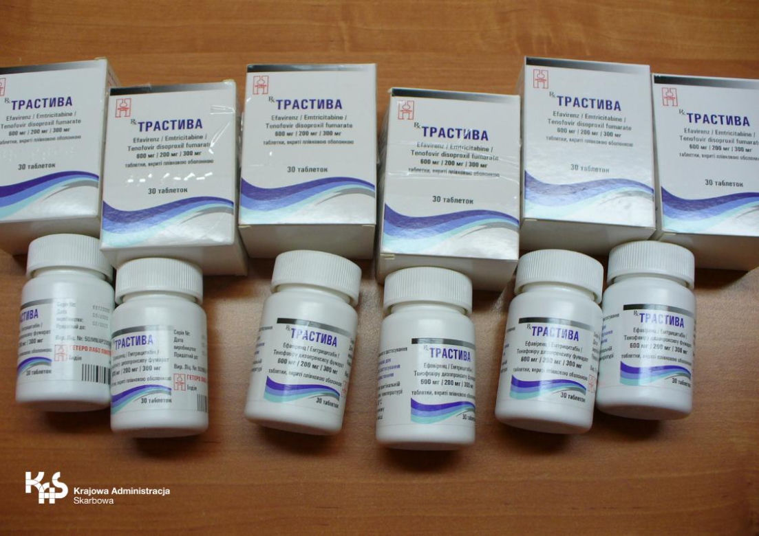 Nielegalne farmaceutyki ujawnione przez funkcjonariuszy KAS