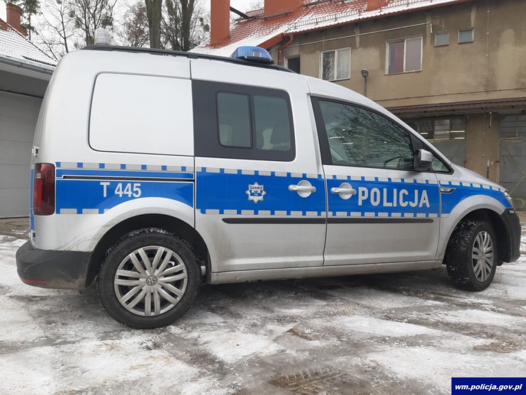 Radiowóz Volkswagen Caddy