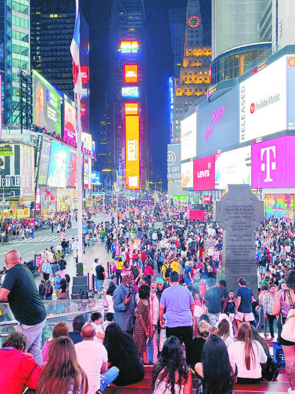 Times Square pod specjalnym nadzorem