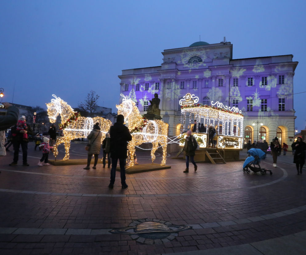  Warszawa. Świąteczna iluminacja znów zachwyca