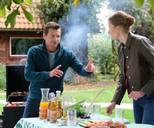 M jak miłość odc. 1914 Natalka (Dominika Suchecka), Adam Karski (Patryk Szwichtenberg)