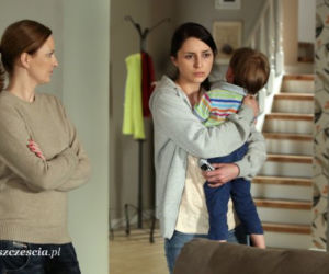 Barwy szczęścia odc. 1212. Weronika (Kalina Hlimi-Pawlukiewicz), Maria Pyrka (Izabela Kuna)