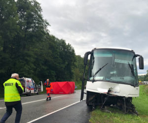 Wypadek w Witowicach Górnych. Nie żyją dwie osoby, ranne są dzieci
