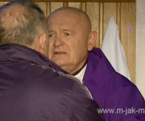 M jak miłość odc. 1145. Rafał (Przemysław Bluszcz), ksiądz (Maciej Damięcki)