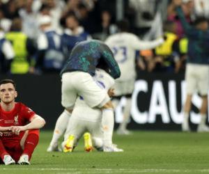 Rozpacz Liverpoolu i radość Realu Madryt. Królewscy świętowali na stadionie z rodzinami 