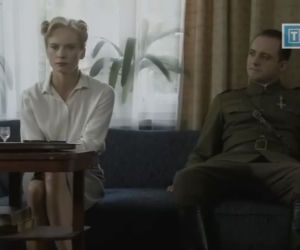 Czas honoru 6 sezon odc. 78. Ada Lewińska (Magdalena Cielecka), Jabłoński (Michał Żurawski)