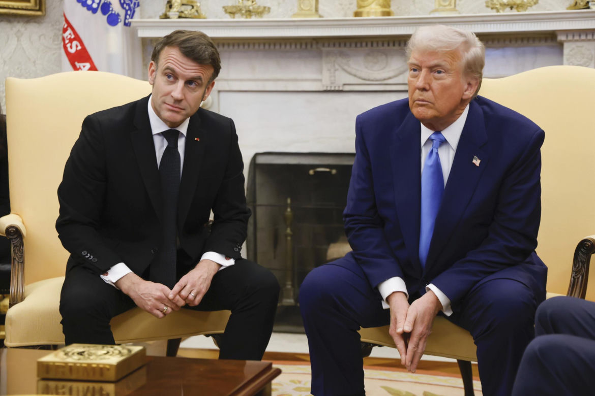 Spotkanie Trump - Macron