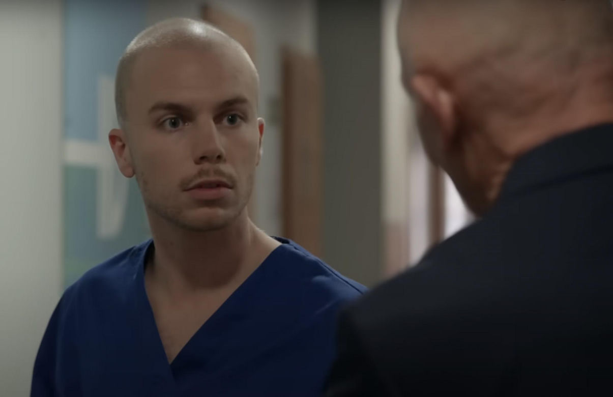 Pierwsza miłość. Dawid (Marcin Nowicki), Edward (Marek Siudym)