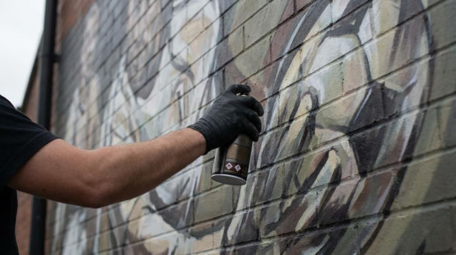 Kibice GKS Katowice uczcili pamięć legendy klubu. Nowy mural w mieście