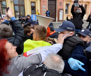 Protest przedsiębiorców w Warszawie
