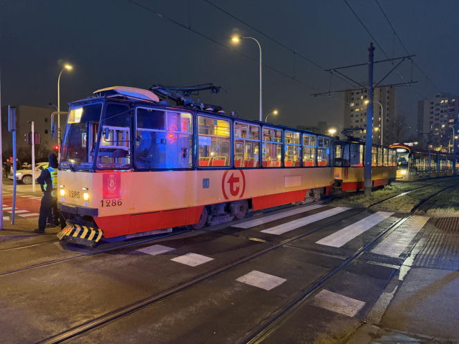 Potrącenie przez tramwaj 17-latki Białołęka