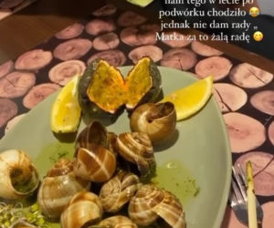 Justyna Żyła zjadła kolację z synem