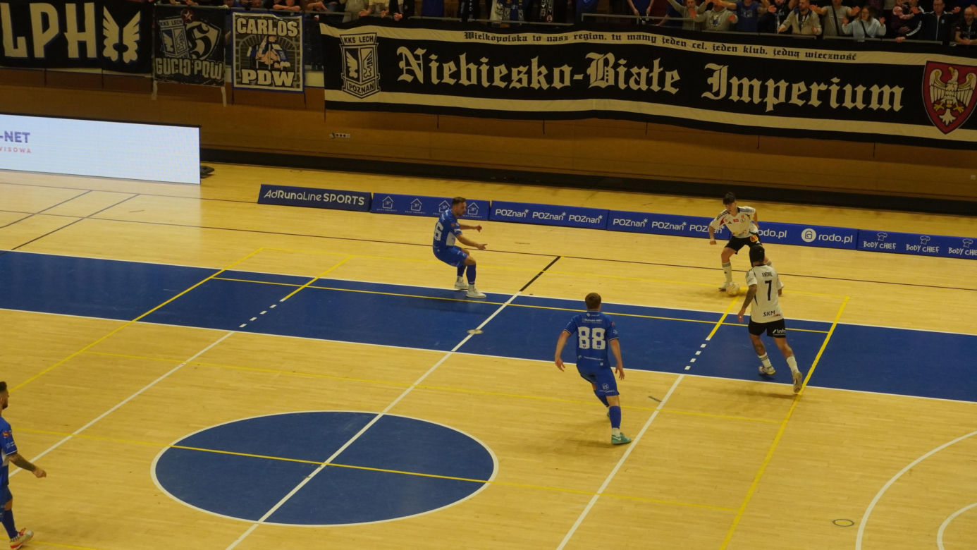 Drużyna Wiary Lecha - Legia Warszawa w 1/16 Pucharu Polski w futsalu