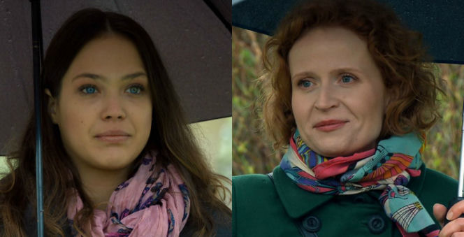 M jak miłość, odcinek 1309, Ewa (Dominika Kluźniak), Ola (Dagmara Bryzek)