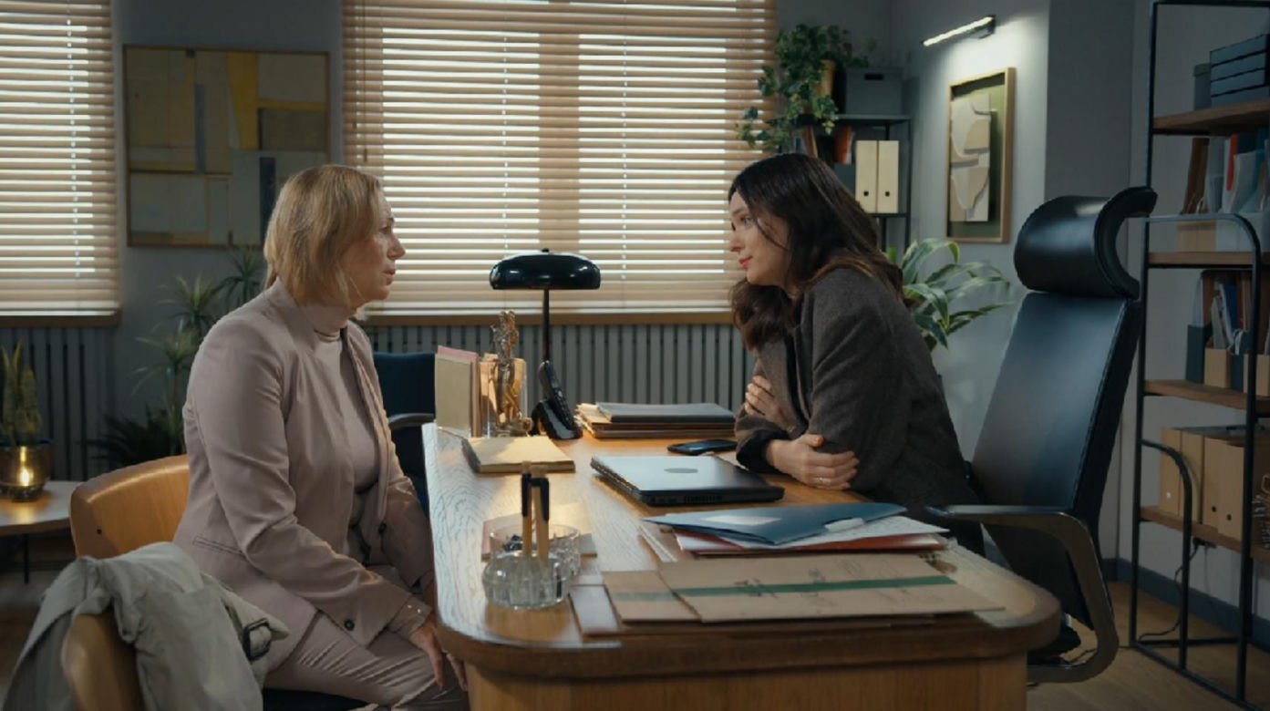 Barwy szczęścia, odcinek 3167. Wanda (Maja Barełkowska), Natalia (Maria Dejmek)