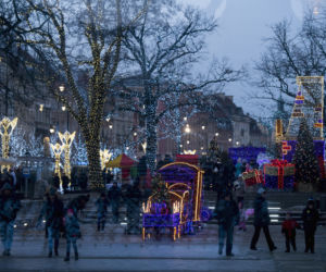 Świąteczna iluminacja Warszawy 2016/2017