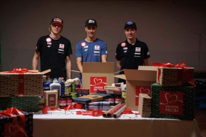 Polscy skoczkowie i "Szlachetna Paczka"