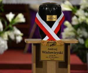 Dominika Wielowieyska pożegnała ojca