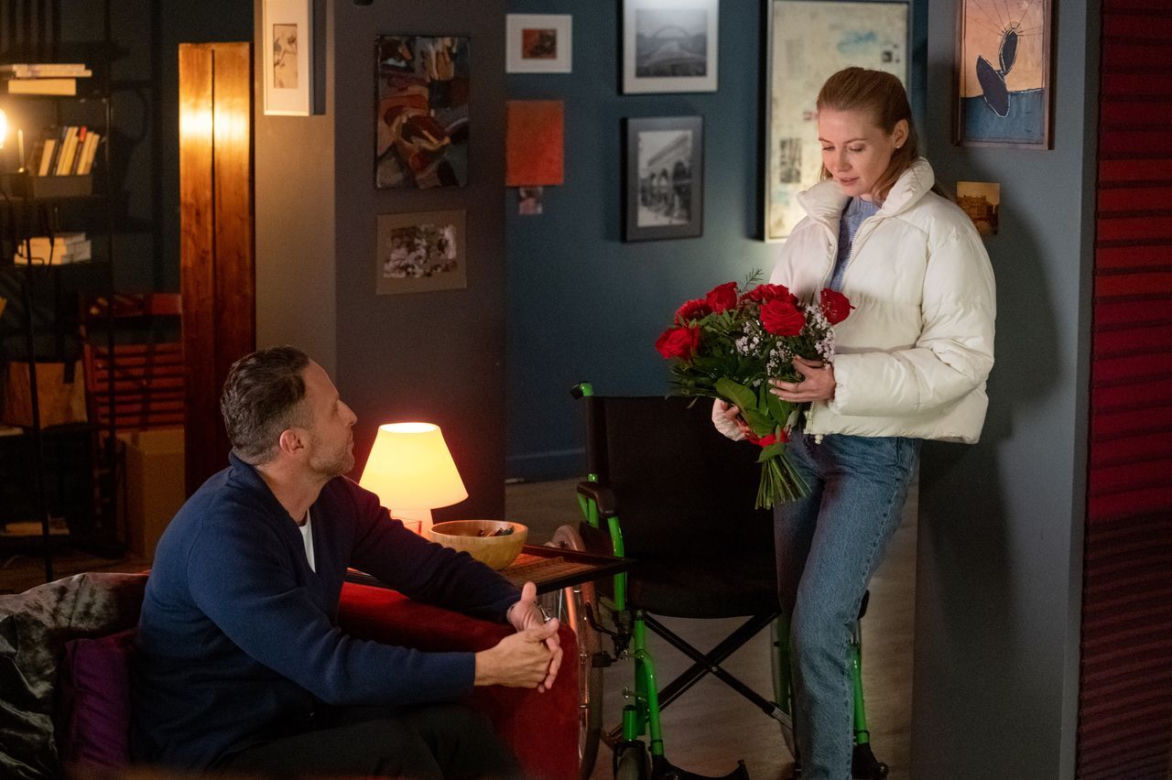Barwy szczęścia, odc. 2691. Sebastian (Marek Krupski) i Dominika (Karolina Chapko)	