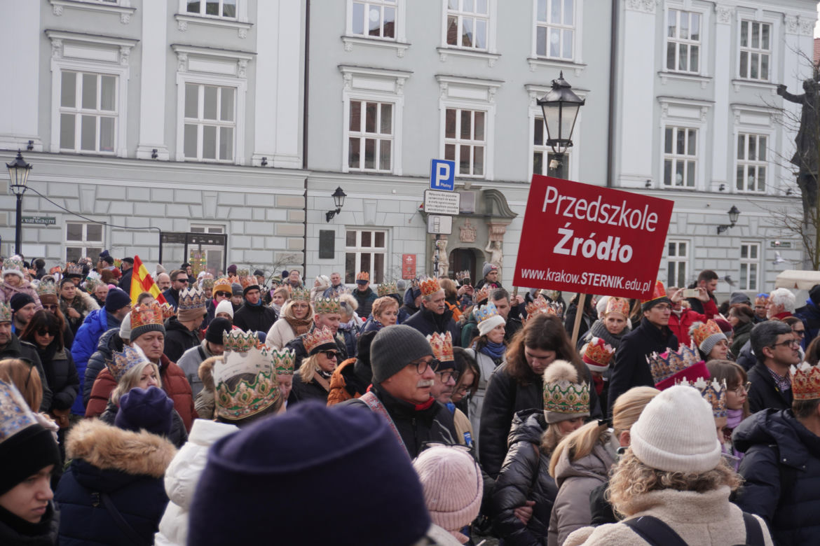 Orszak Trzech Króli po raz 15. przeszedł przed Kraków