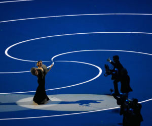 Ceremonia otwarcia IO Mediolan-Cortina d'Ampezzo