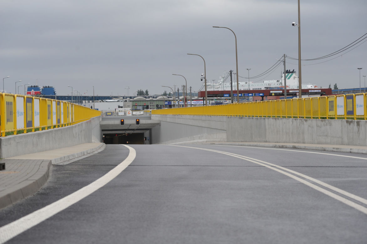 Otwarcie tunelu w Świnoujściu, byliśmy tam pierwsi