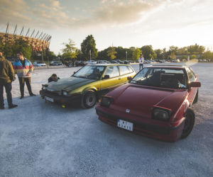 Spotkanie grupy Youngtimer Warsaw pod PGE Narodowym