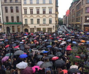 Czarny protest we Wrocławiu
