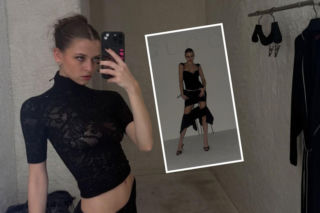 Raperka z Polski zrobiła furorę na Milan Fashion Week. Jej mroczna kreacja oczarowała fanów