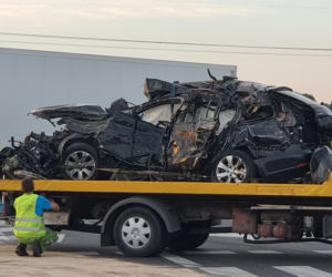 Elżbietów. Potworny wypadek pod Sochaczewem. Nie żyje pięć osób