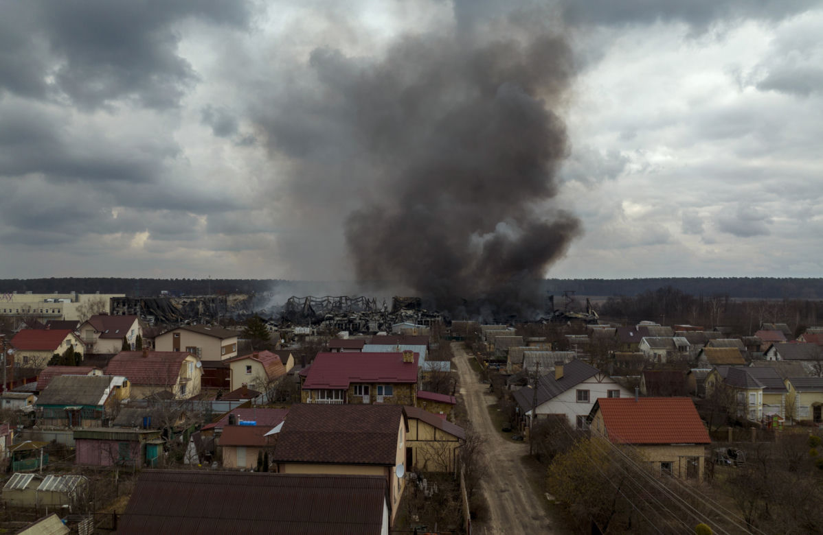 Ukraina. Zbombardowany Irpin