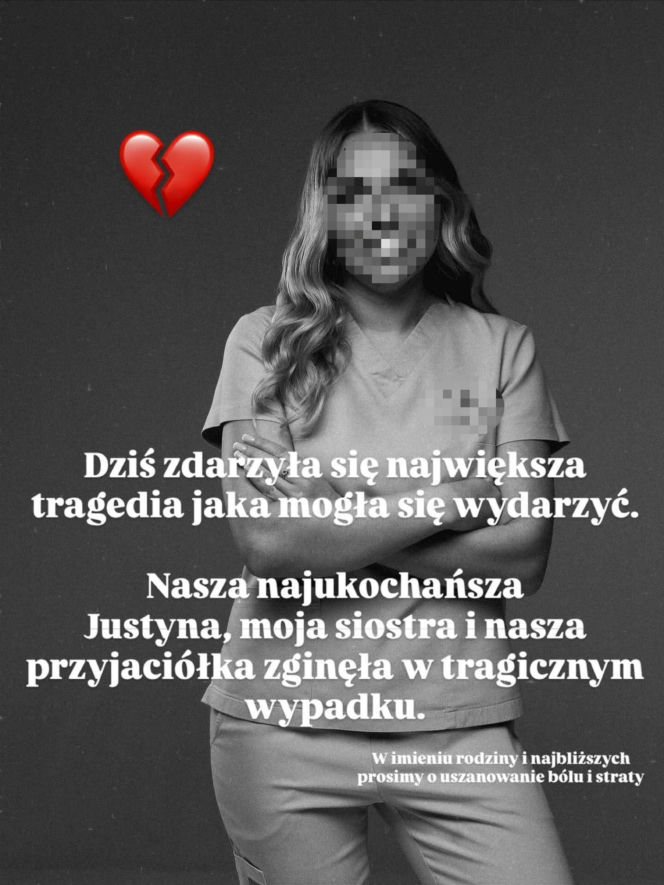 Justyna zginęła potrącona przez pociąg