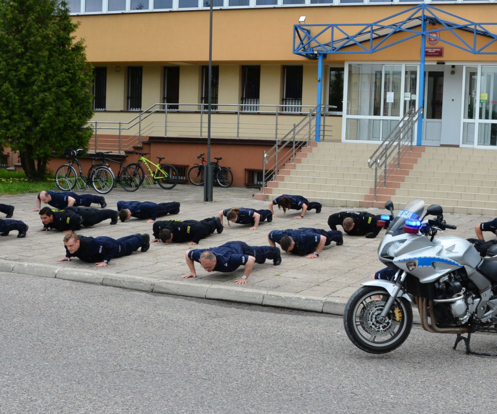 #GaszynChallenge. Podlascy policjanci przyjęli wyzwanie!