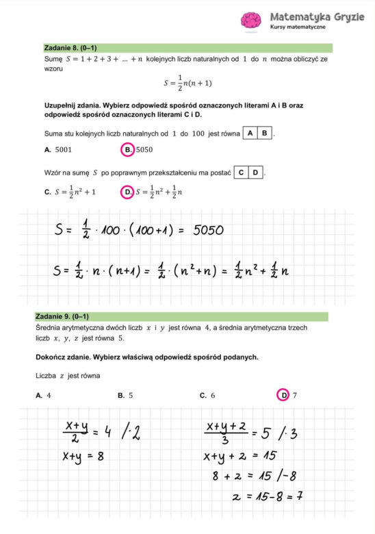 Egzamin ósmoklasisty 2026 matematyka: WSZYSTKIE odpowiedzi do arkusza CKE 12.05.2026