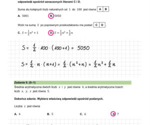 Egzamin ósmoklasisty 2026 matematyka: WSZYSTKIE odpowiedzi do arkusza CKE 12.05.2026
