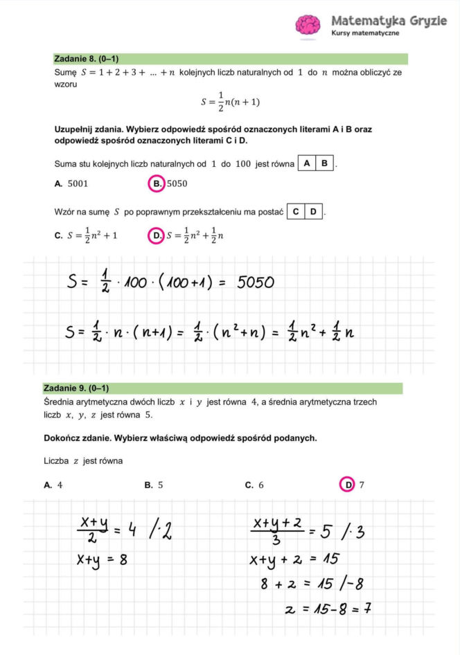 Egzamin ósmoklasisty 2026 matematyka: WSZYSTKIE odpowiedzi do arkusza CKE 12.05.2026
