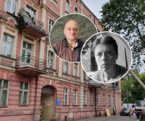 Stali na balkonie z filiżankami kawy. Chwilę później runęli z kilkunastu metrów