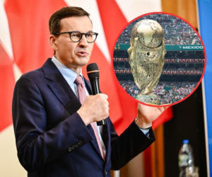 Mateusz Morawiecki wyskoczył z mundialową zabawą i ruszyła zawierucha! Nawet były premier...