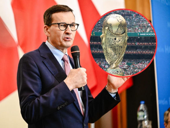 Mateusz Morawiecki wyskoczył z mundialową zabawą i ruszyła zawierucha! Nawet były premier...