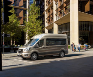 Ford Transit z nową 10-stopniową automatyczną skrzynią biegów