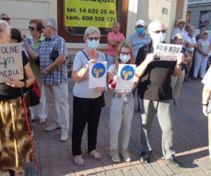Wolne media!. Mieszkańcy Tarnowa wyszli na ulicę 