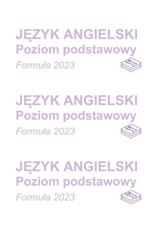Matura próbna 2024: angielski. Arkusze CKE i odpowiedzi. Poziom podstawowy [Formuła 2023]