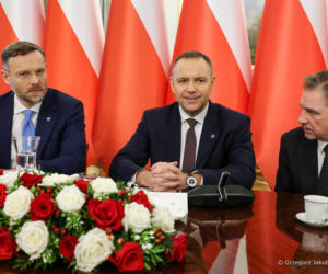 Spotkanie Prezydenta RP Karola Nawrockiego z Komisją Krajową NSZZ Solidarność - 12 luty 2026