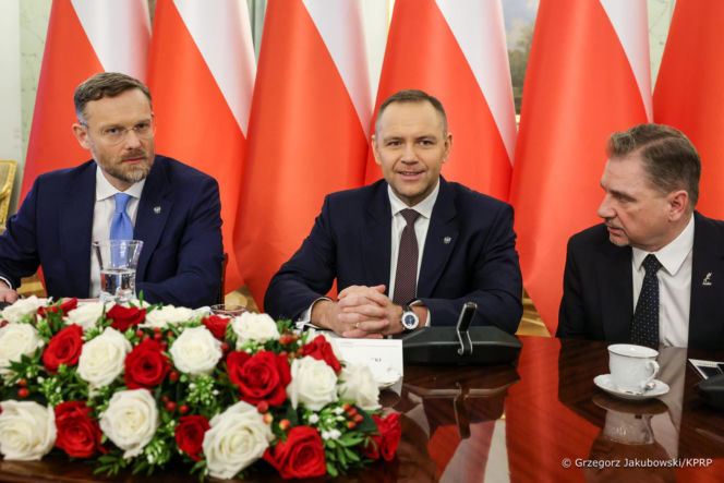 Spotkanie Prezydenta RP Karola Nawrockiego z Komisją Krajową NSZZ "Solidarność" - 12 luty 2026