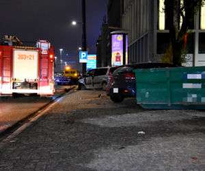 Wielka kraksa w centrum Warszawy