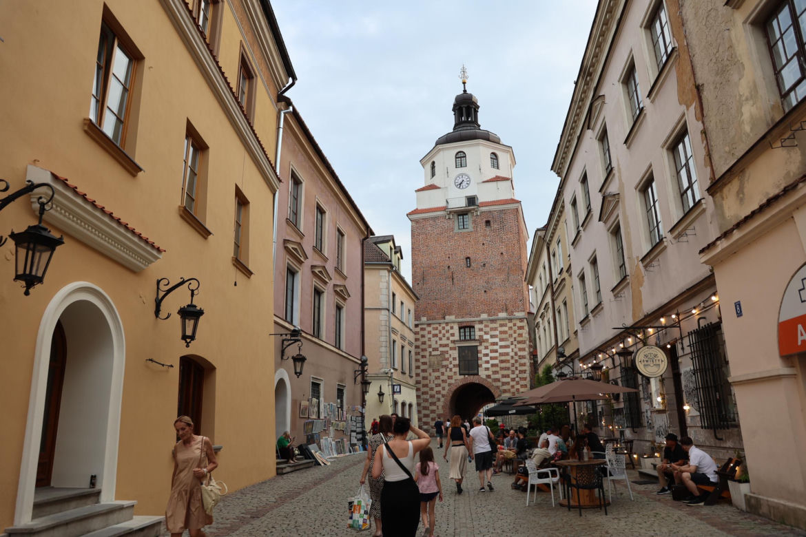 Brama Krakowska w Lublinie. To jeden z najważniejszych zabytków miasta