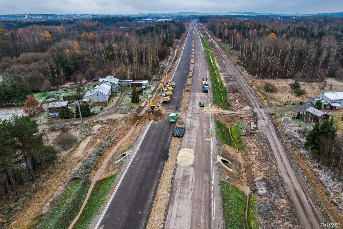 Budowa pierwszej części obwodnicy Zawiercia i Poręby