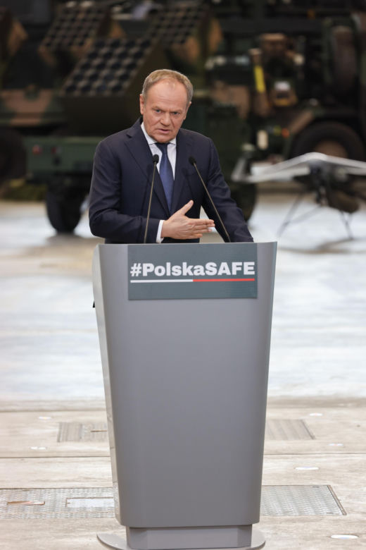 Donald Tusk o programie SAFE