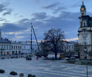 Palma wielkanocna na nowosądeckim Rynku